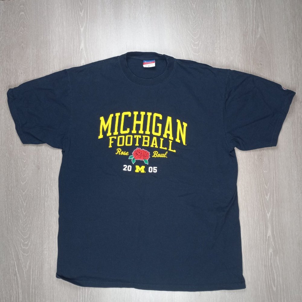 University of Michigan 2005 Rose Bowl T-shirt